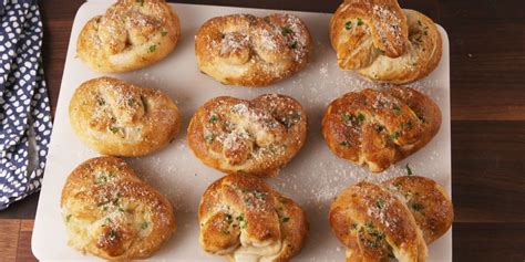 best-garlic-parmesan-soft-pretzels-recipe-delish image