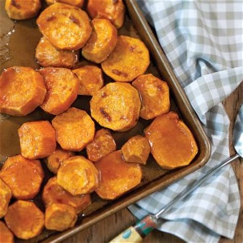 candied-sweet-potatoes-paula-deen-magazine image
