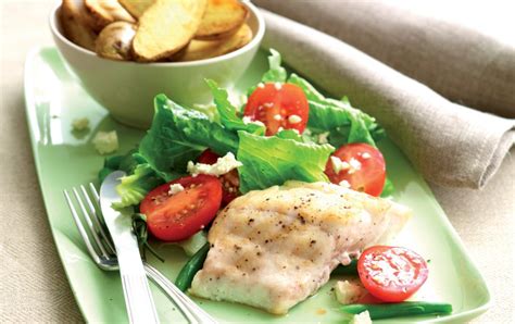 fish-and-chips-with-tomato-salad-healthy-food-guide image