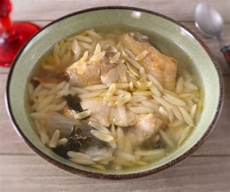chicken-soup-recipe-food-from-portugal image