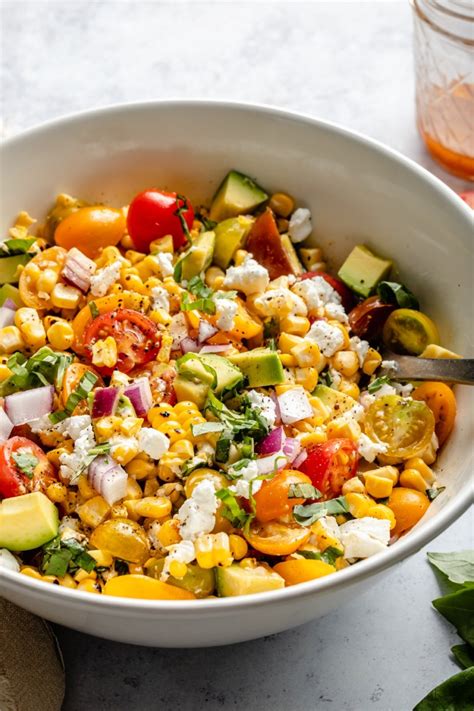 gorgeous-grilled-corn-salad-with-avocado-ambitious image