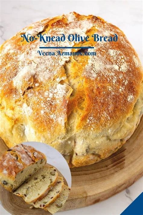 easy-mediterranean-olive-bread-no-knead image