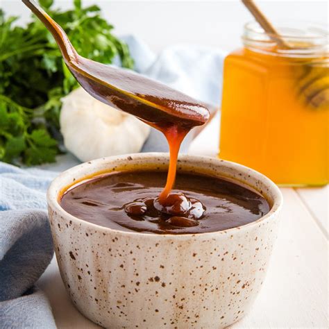 homemade-honey-garlic-barbecue-sauce-the-busy image