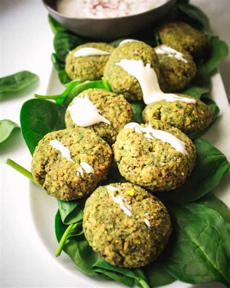 spinach-falafels-baked-oil-free-gluten-free image
