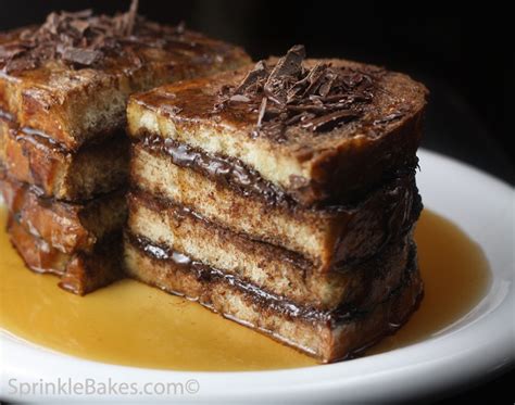 chocolate-french-toast-with-panera-bread-sprinkle image