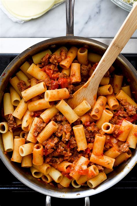 sausage-and-cheese-baked-rigatoni image