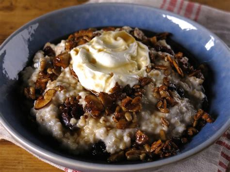crunchy-maple-topped-irish-oatmeal-cooking-channel image