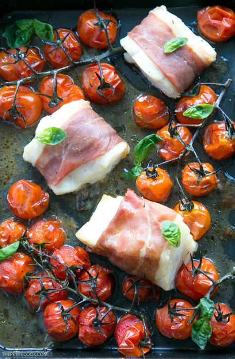 prosciutto-wrapped-cod-with-roasted-tomatoes-the image