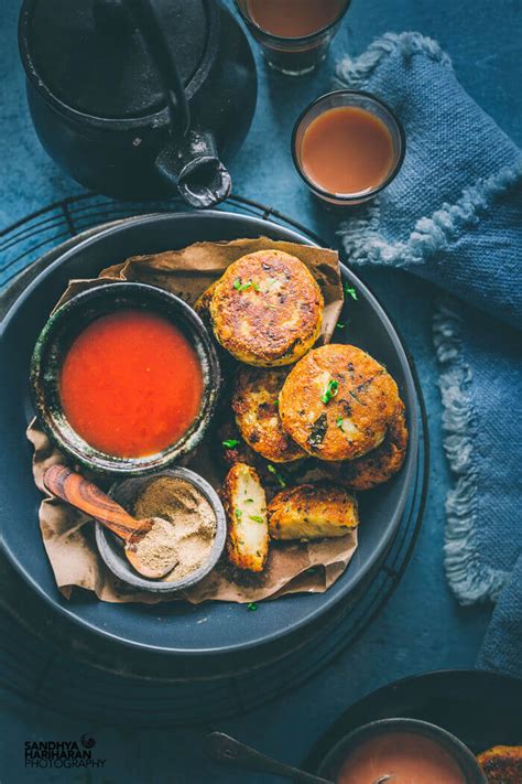 indian-street-food-aloo-tikki-recipe-sandhyas-kitchen image