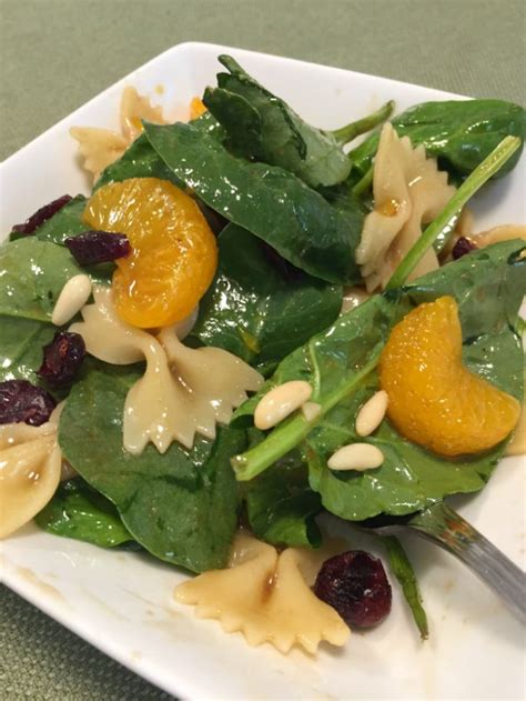 teriyaki-spinach-pasta-salad-with-pine-nuts image