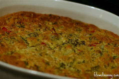 roasted-broccoli-and-red-pepper-souffle-country image