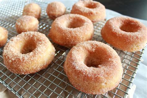baked-cinnamon-sugar-donuts-celebrating-sweets image