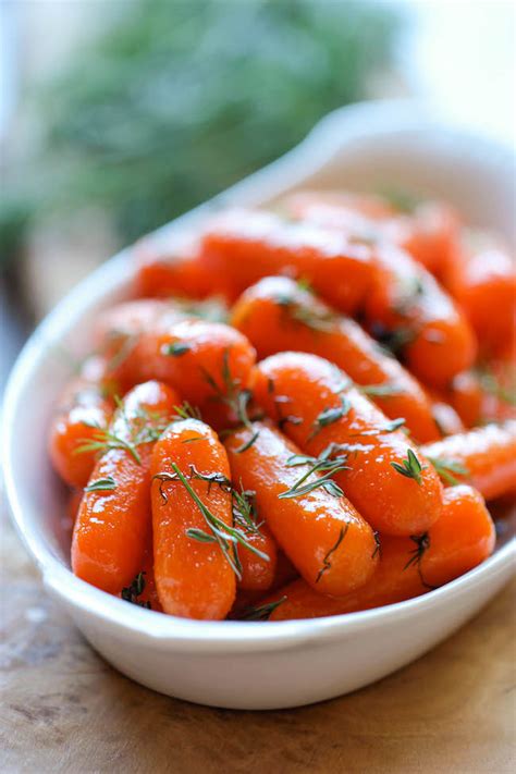 honey-glazed-baby-carrots-damn-delicious image