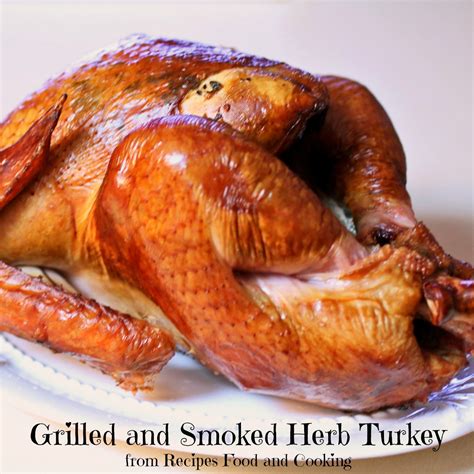 grilled-and-smoked-herb-turkey-recipes-food-and image