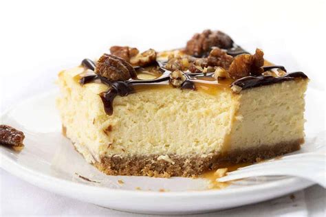 turtle-cheesecake-bars-i-am-baker image
