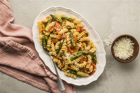 garlic-chicken-primavera-pasta-recipe-the-spruce-eats image