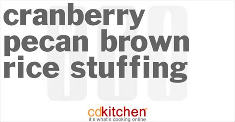 cranberry-pecan-brown-rice-stuffing image