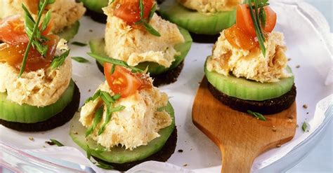 smoked-fish-and-cucumber-canapes-recipe-eat image