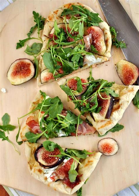 grilled-flatbread-with-figs-goat-cheese-prosciutto-and image