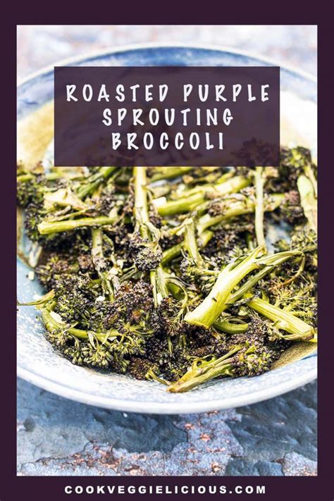 roasted-purple-sprouting-broccoli-cook-veggielicious image