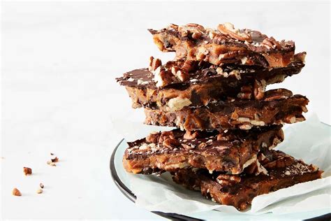 dark-chocolate-buttercrunch-recipe-king-arthur-baking image