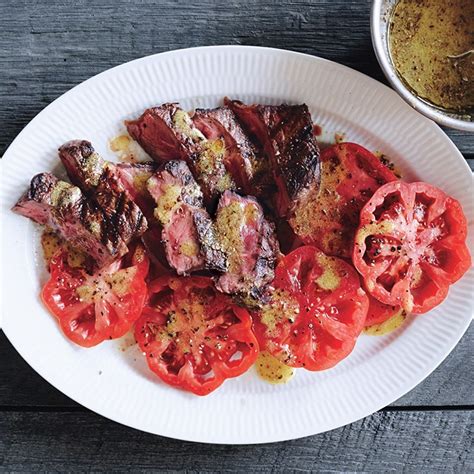 grilled-flatiron-steak-with-toasted-spice-vinaigrette image