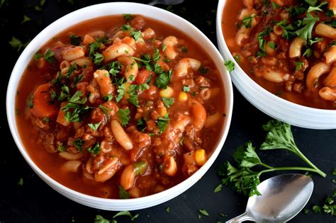 beef-and-pasta-soup-lord-byrons-kitchen image