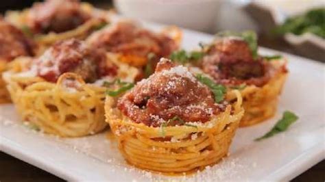spaghetti-and-meatball-muffin-bites-the-organised image