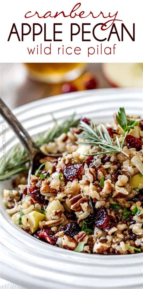 wild-rice-pilaf-with-cranberries-apples-and-pecans image