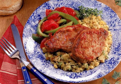 pork-chop-and-stuffing-casserole-recipe-the-spruce image