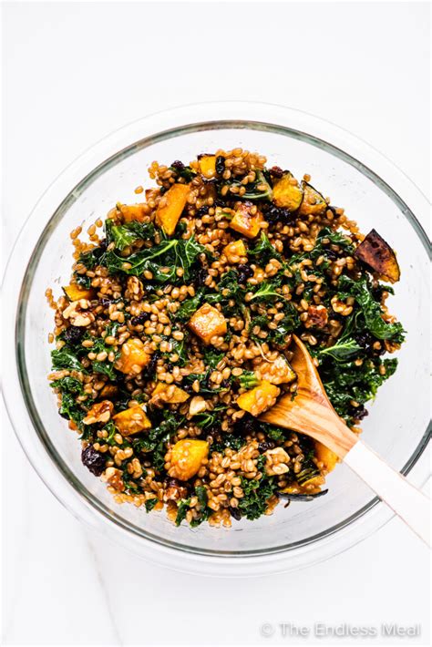 warm-wheat-berry-salad-the-endless-meal image