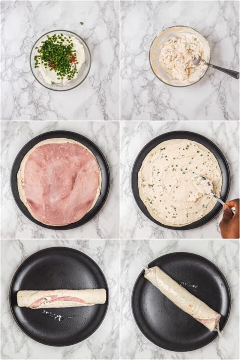 ham-and-cream-cheese-roll-ups-with-tortilla image