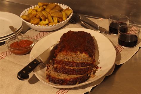 spiced-meat-loaf-with-pomegranate-molasses-glaze image