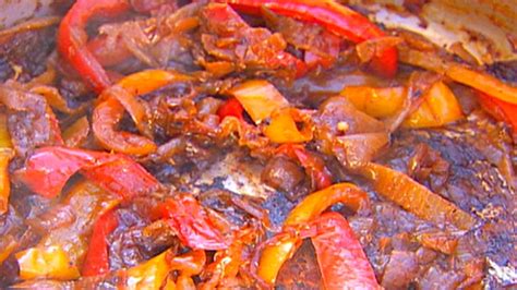 sauteed-onions-and-peppers-food-network image