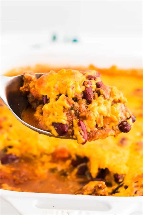 easy-cheesy-beef-and-bean-casserole-cheerful-cook image