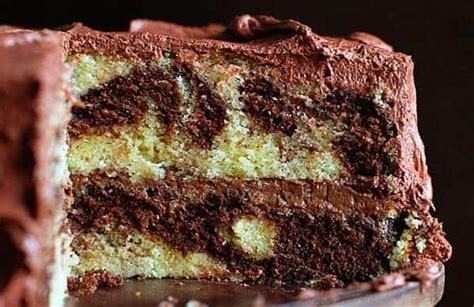 marble-cake-with-whipped-chocolate-buttercream-i image