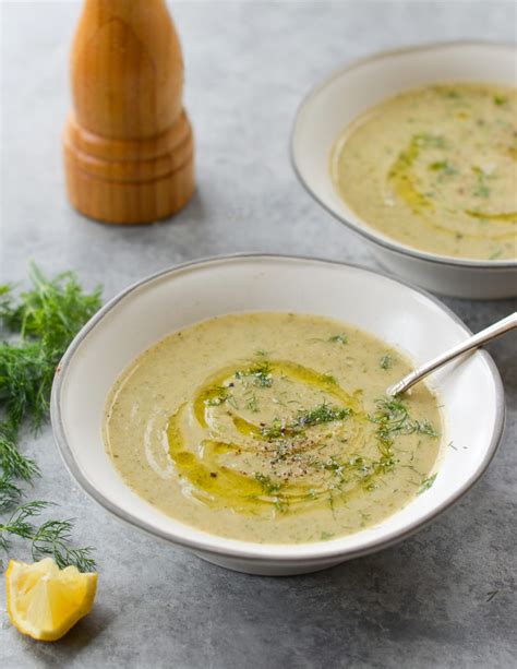 creamy-zucchini-soup-with-walnuts-and-dill-once image