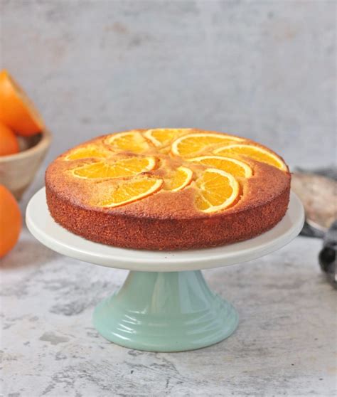 quick-orange-semolina-cake-dairy-free-a-baking image