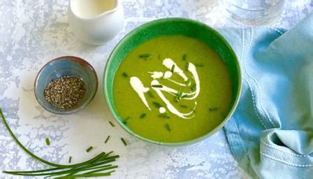 lettuce-soup-recipe-bbc-food image