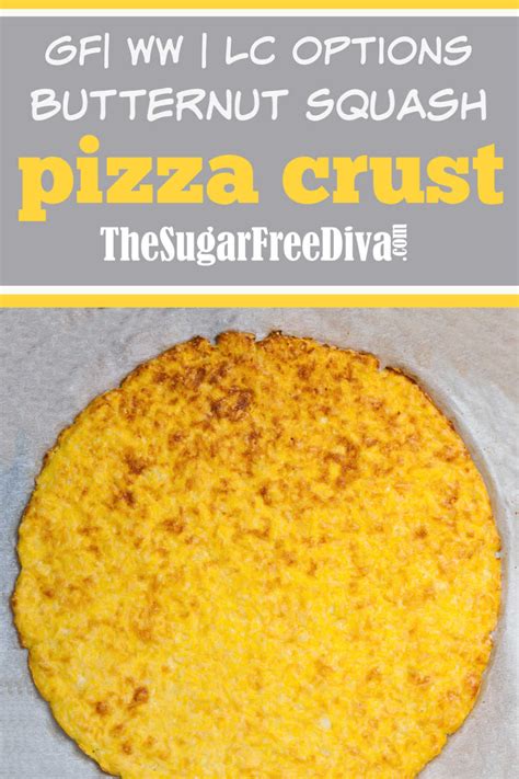 butternut-squash-pizza-crust-the-sugar-free-diva image