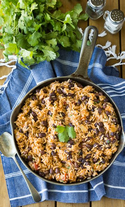 easy-spanish-rice-with-beans image