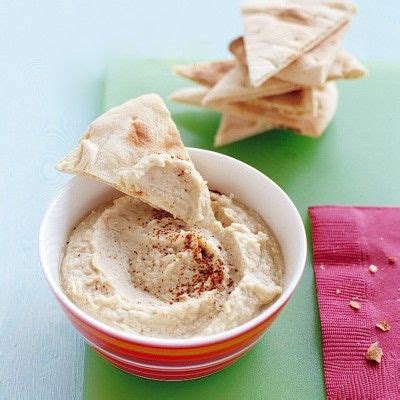 white-bean-dip-with-toasted-pita-chips-recipe-delish image