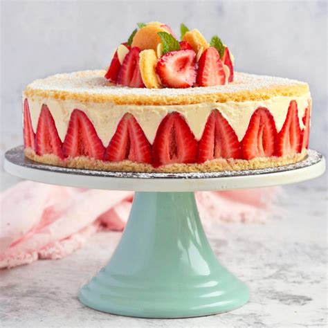 fraisier-cake-with-diplomat-cream-a-baking-journey image