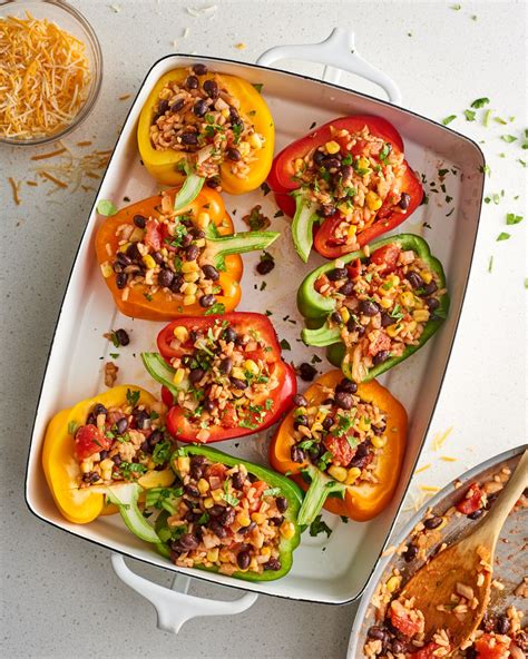 vegetarian-stuffed-peppers-the-kitchn image