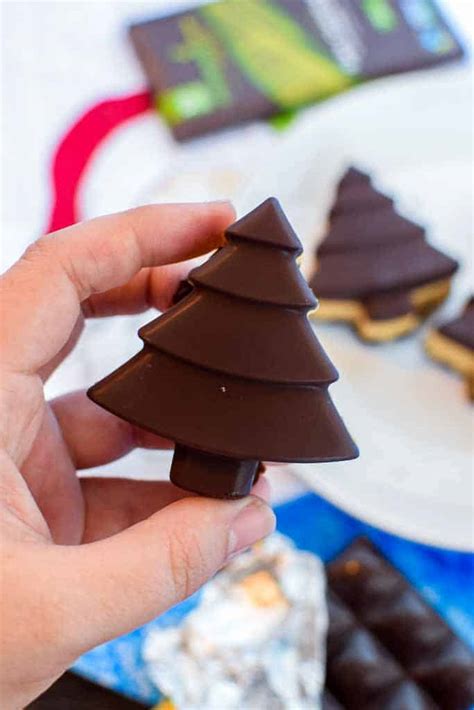 peanut-butter-chocolate-trees-recipe-copycat-reeses image