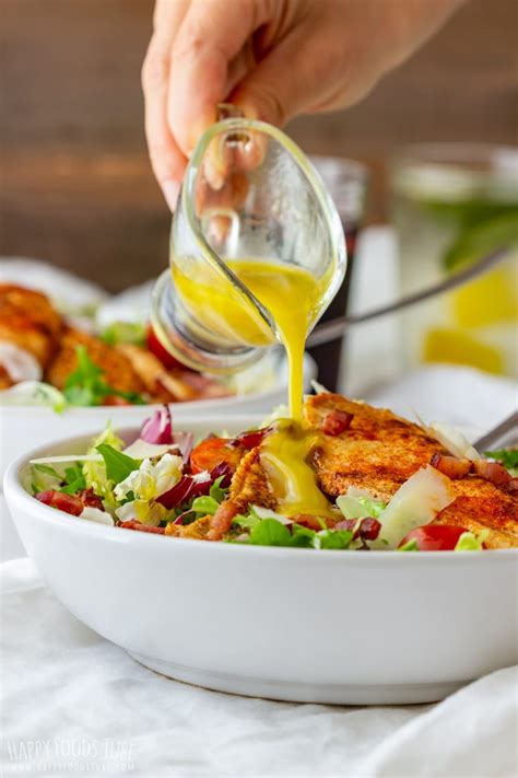 chicken-bacon-salad-with-honey-mustard-dressing image