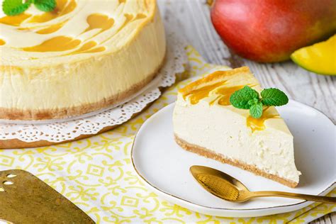 mango-swirl-cheesecake-recipe-the-spruce-eats image