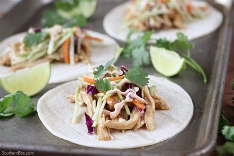 slow-cooker-asian-chicken-tacos-southern-bite image