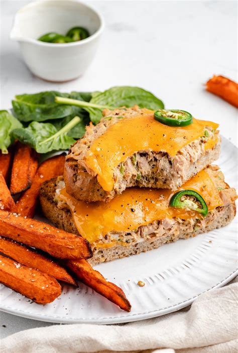 spicy-jalapeo-cheddar-tuna-melt-ambitious-kitchen image