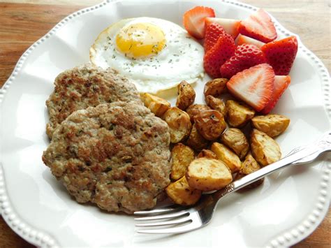 turkey-breakfast-sausage-patties-drizzle-me-skinny image